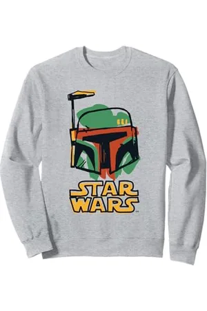 STAR WARS Doodle Boba Fett Felpa