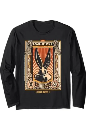 LOONEY TUNES The Pacifist Wabbits ha vinto la rivoluzione dei coniglietti degli insetti Maglia a Manica