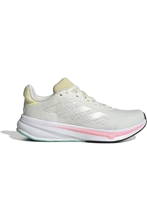 adidas Response Super Running Shoes, Scarpe da Corsa Donna, off White/Zero Met/Almost Yellow, 43 1/3 EU