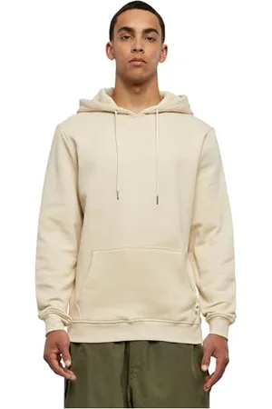 Urban classics Organic Basic Hoody, Felpa con Cappuccio, Uomo, (Sand 00208), L