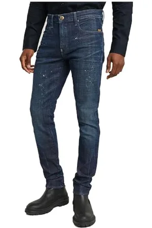 G-Star Revend FWD Skinny Jeans, Uomo, (Antique Painted Cosmic Blue D20071-d441-h093), 36W / 34L