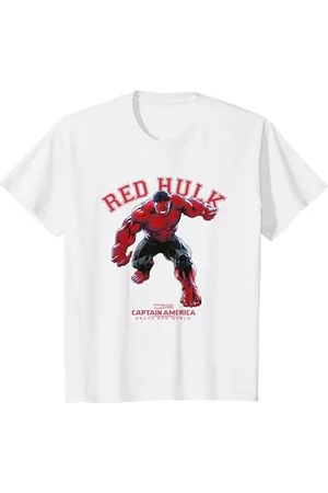 Marvel Bambino Captain America Red Hulk Maglietta