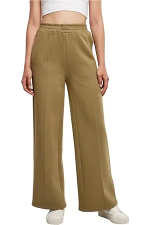 Urban classics Tb4562-ladies Straight Pin Tuck Sweat Pants Pantaloni da Ginnastica, , S Donna