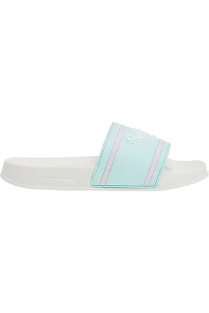 Pepe Jeans Slider Logo G, Ciabatte infradito Bambine e ragazze, Blu (blu perla), 40 EU