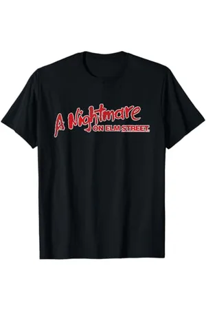 A Nightmare On Elm Street Freddy Krueger Classic Film Logo Art Horror Film 80s Retro Maglietta