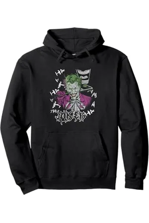 DC Comics Originals Batman Joker Hahaha Felpa con Cappuccio