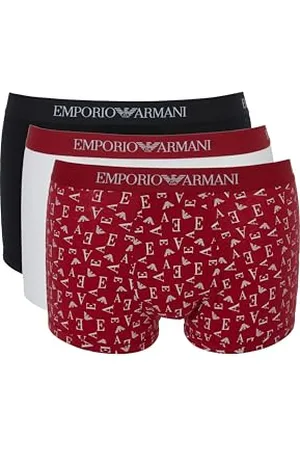 Emporio Armani 3-Pack Trunk, Bermuda Uomo,