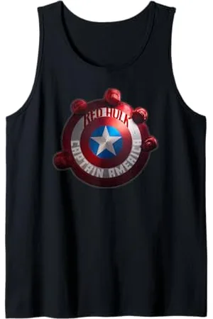 Marvel Captain America Shield Red Hulk Brave New World Canotta