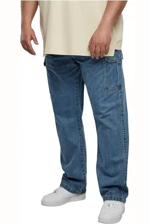 Urban classics Straight Leg Cargo Jeans Pantaloni, , 48 Uomo