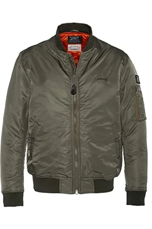 Schott NYC AIRFORCERS, Bloccaggio Bomber Schott Unisex - Adulto, (Army Kaki), 3XL