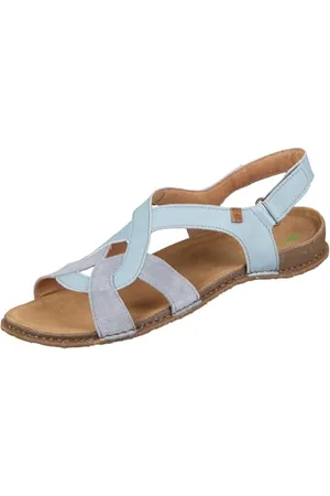 El Naturalista N5819 PANGLAO, Sandali Bassi Donna, Blue, 36 EU Larga