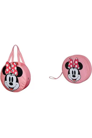 Disney Minni Mouse Face - Borsa da Spiaggia + Borsa da Toilette Jumbo