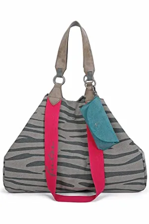 Fritzi aus Preußen Izzy Canvas 0514 Wild, Shopper Donna, , Taglia Unica