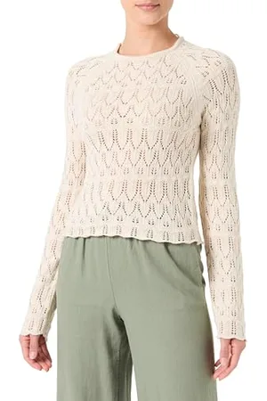 VERO MODA Vmnewfabienne LS O-Neck Pullover Noos Maglione, , S Donna