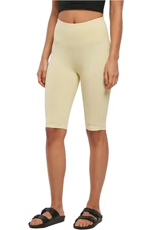 Urban classics Pantaloncini Sportivi Donna, Cotone Biologico, Fitness Leggins per Palestra e Yoga, Disponibili in Diversi Colori, Taglie XS - 5XL