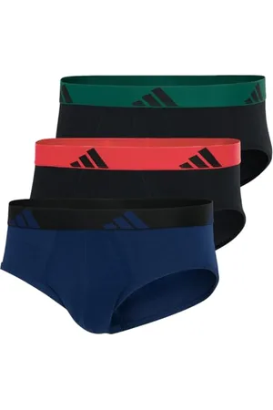 adidas Herren Unterwäsche Slip 3er Pack-Brief (3pk) -Active Flex Cotton Mutande da Uomo, Assorted_4am001, XL