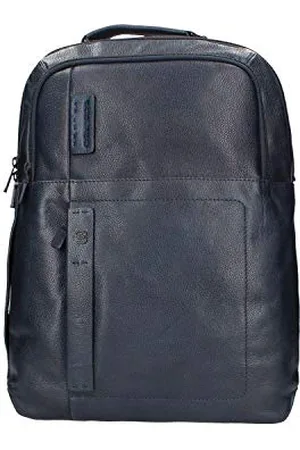 Piquadro Pulse Zaino grande in pelle porta PC 15.6" a due scomparti