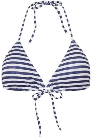 Pepe Jeans Stp Rib Tr Top, Top da bagno Donna, (Navy),M