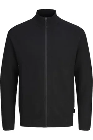 JACK & JONES Jcotrack Knit Full Zip Maglione Cardigan, , M Uomo