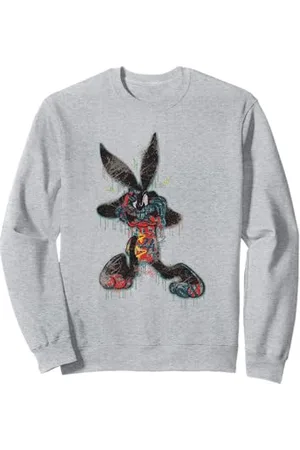 LOONEY TUNES Dripping Paint Bugs Bunny Felpa