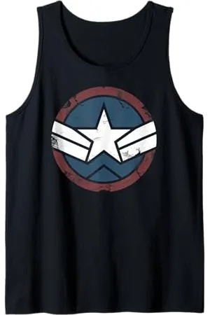 Marvel Captain America Brave New World Comic Logo Canotta
