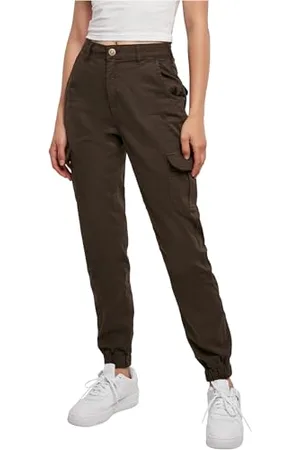 Urban classics High Waist Cargo Pants, Pantaloni Donna, , 34