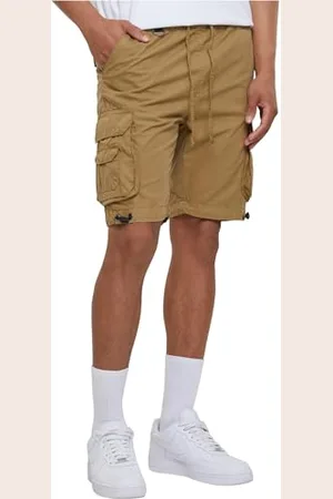 Urban classics Pantaloncini Uomo Cargo, Pantaloncini Uomo Sportivi, Bermuda con Tasche Laterali con Bottoni Automatici, Diversi Colori, Taglie S - 5XL