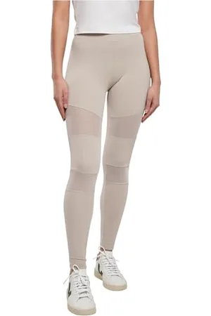 Urban classics Leggings Da Donna Tech Mesh, Leggings da Donna Tech Mesh Donna, (Caldo), S