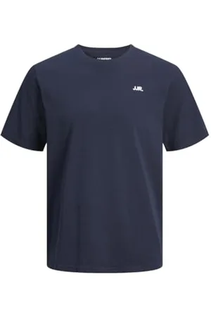 JJ Jrebrebel Logo Tee SS Crew Neck Noos T-Shirt, , XXL Uomo