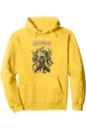 DC Comics Originals Catwoman Feline Fatale Felpa con Cappuccio