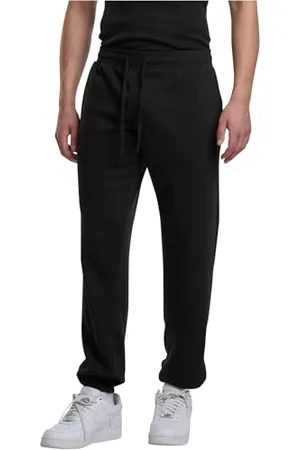 Urban classics Light Terry Basic Sweatpants, Pantaloni Uomo, Black