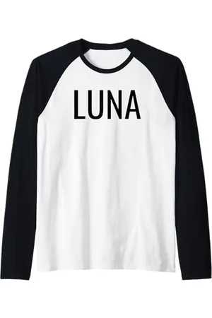 Luna Maglia con Maniche Raglan