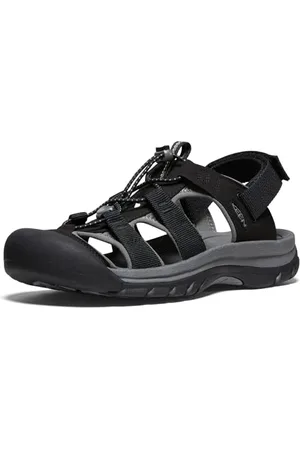 Keen Rapids H2, Sandali Uomo, Black/Steel Grey, 44 EU
