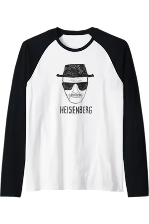 Breaking Bad Heisenberg Schizzo Maglia con Maniche Raglan