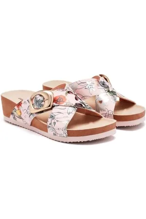 Gioseppo Sandali con Zeppa E Fiori Uxbridge