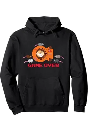 South Park Gioco di Cartoni Animati su Kenny Ratti Pixelati Felpa con Cappuccio