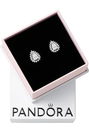 PANDORA 292834C01 Orecchini a pera Halo