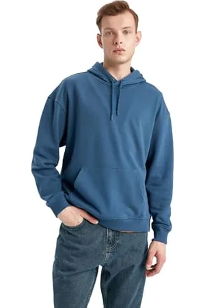 DeFacto B7849ax Felpa con Cappuccio, , XXL Uomo