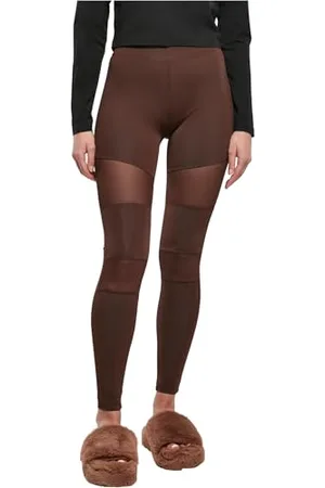 Urban classics Leggings Da Donna Tech Mesh, Leggings da Donna Tech Mesh Donna, , XXL