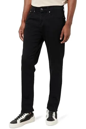 Tommy Hilfiger Uomo Jeans Scanton Slim Fit, Nero ( Black), 34W/33L