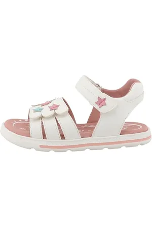 Lurchi 95L0033005, Sandali Bambina, White, 26 EU
