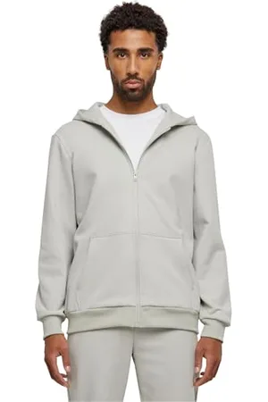 Urban classics Cozy Zip Hoody Felpa con Cappuccio, , L Uomo