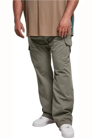 Urban classics Pantaloni Cargo Gamba Dritta Pantaloni da Uomo, (Asfalto), 50