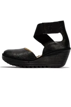 Fly London YOLG546FLY, Wedges Donna, Black, 36 EU