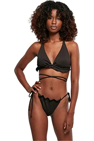 Urban classics Bikini Donna, Costumi da Bagno Donna a Due Pezzi, String Bikini Brasiliana, Set Bikini Triangolo e Slip, Taglie Forti Disponibili, Taglie XS - 5XL