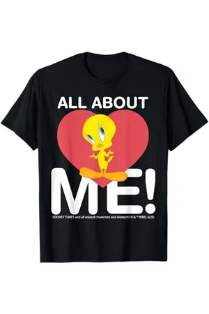 LOONEY TUNES All About Me Titti Cuore Personaggio Amore - Maglietta