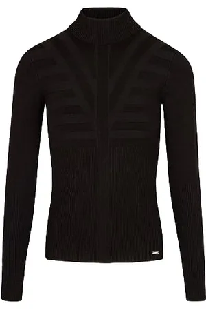 Morgan Maglione Sottile Manometro Manica Lunga 212-metro Pullover, , M Donna