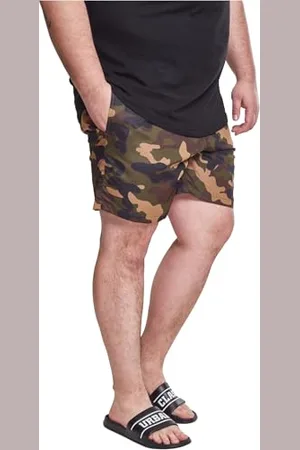 Urban classics Camo Swimshorts, Pantaloncini, Uomo, (Woodcamo 00841), S