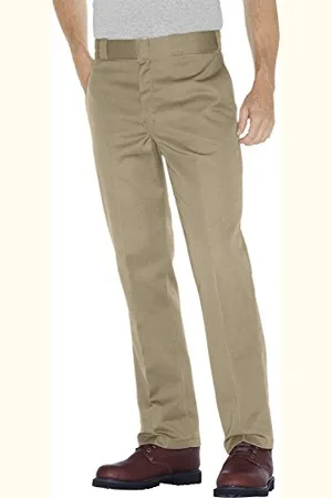 Dickies Work Pants 874 Original, Pantaloni sportivi Uomo, Beige (Khaki), W42/L34