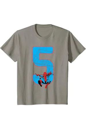 Marvel Bambino Spider-Man 5 Compleanno Maglietta